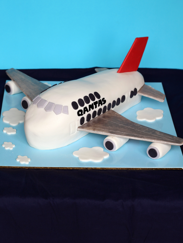 butter hearts sugar Airplane Cake