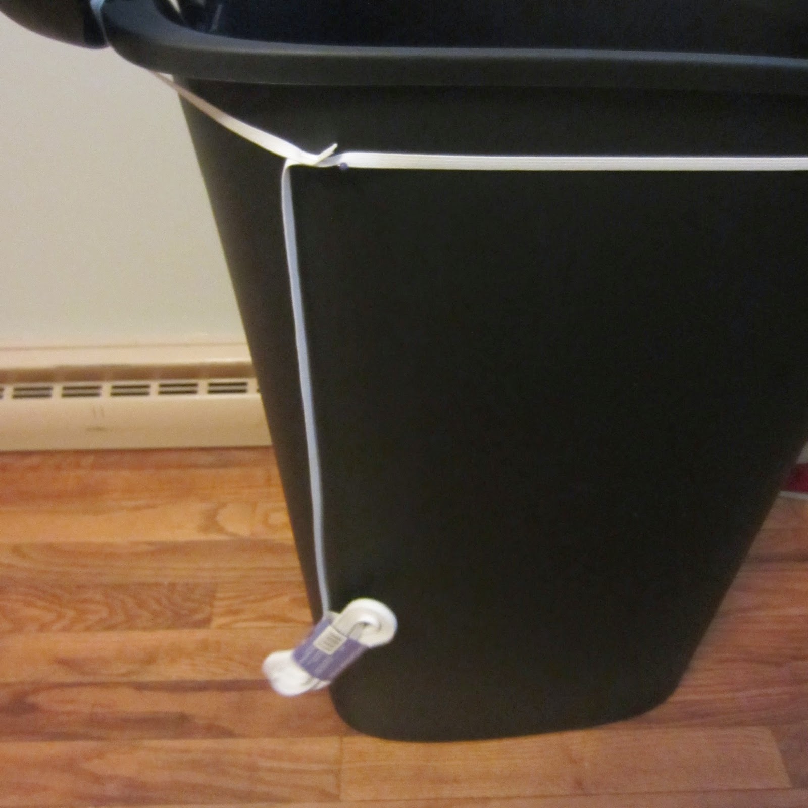 Not Afraid of the Snow DIY Cloth Diaper Pail Liner Tutorial