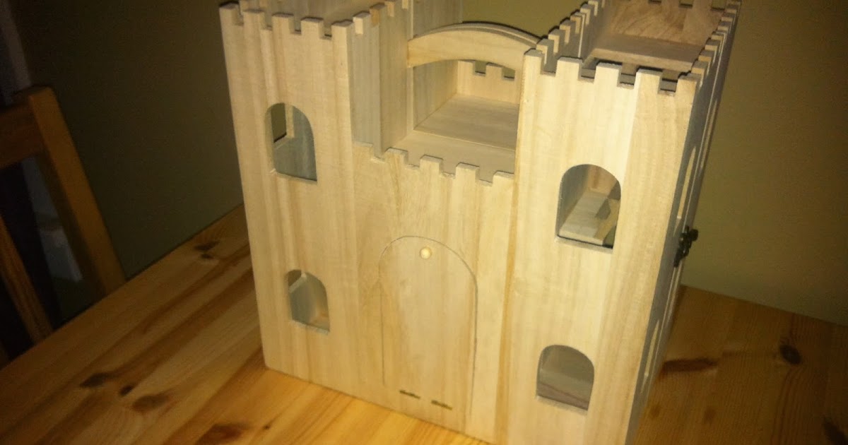 Buffalo Britty DIY Dollhouse Castle.