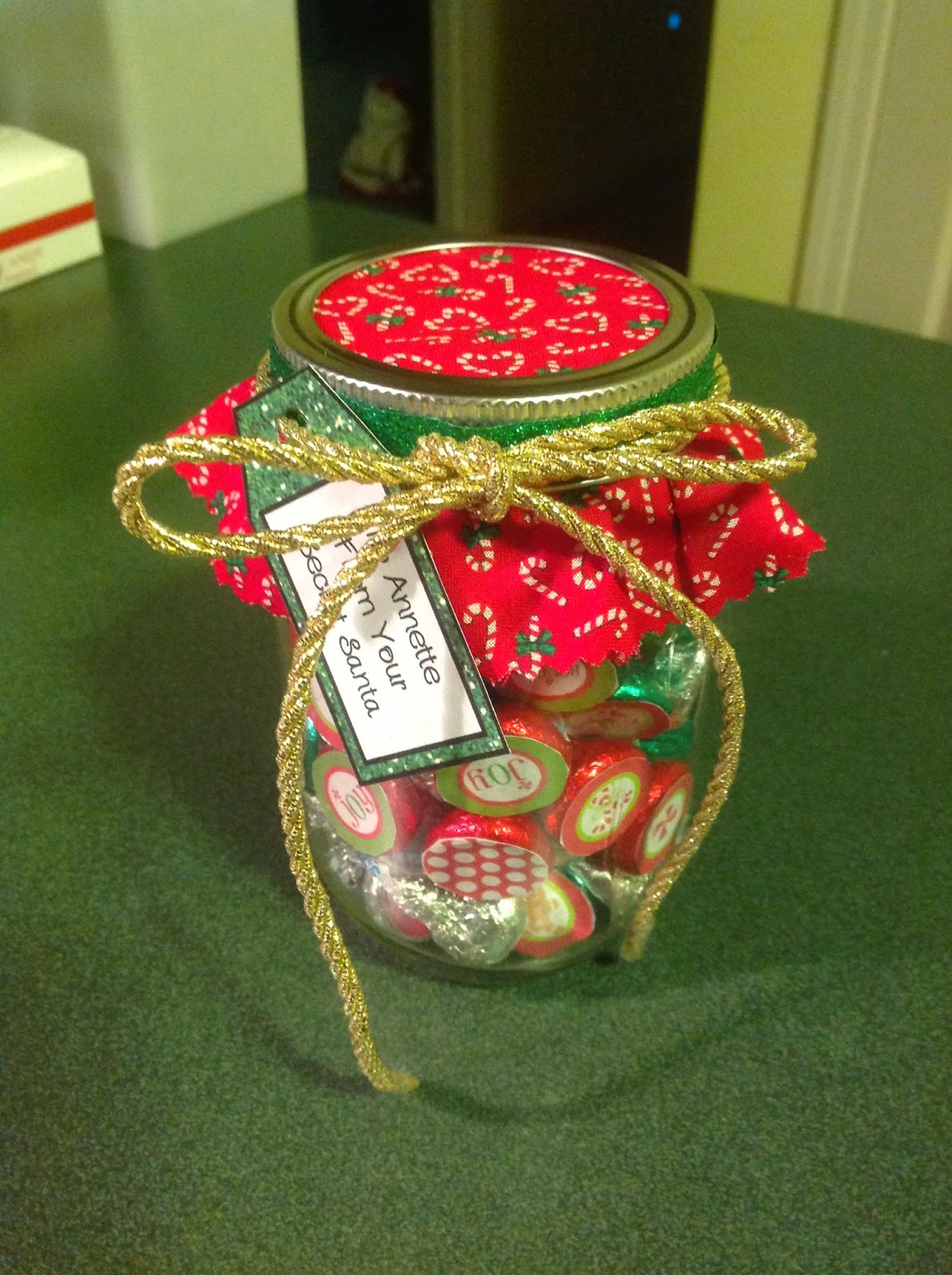 CampingTeacher Hershey Kiss Jar!