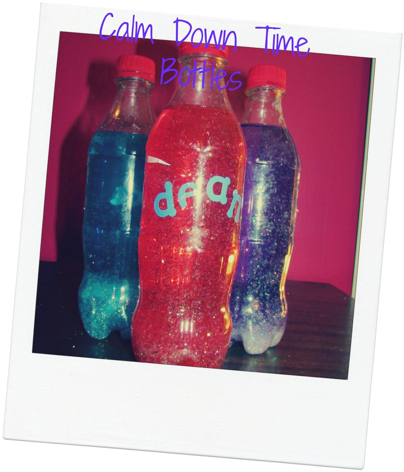 Simply Blessed Journey of Life Glitter Bottles