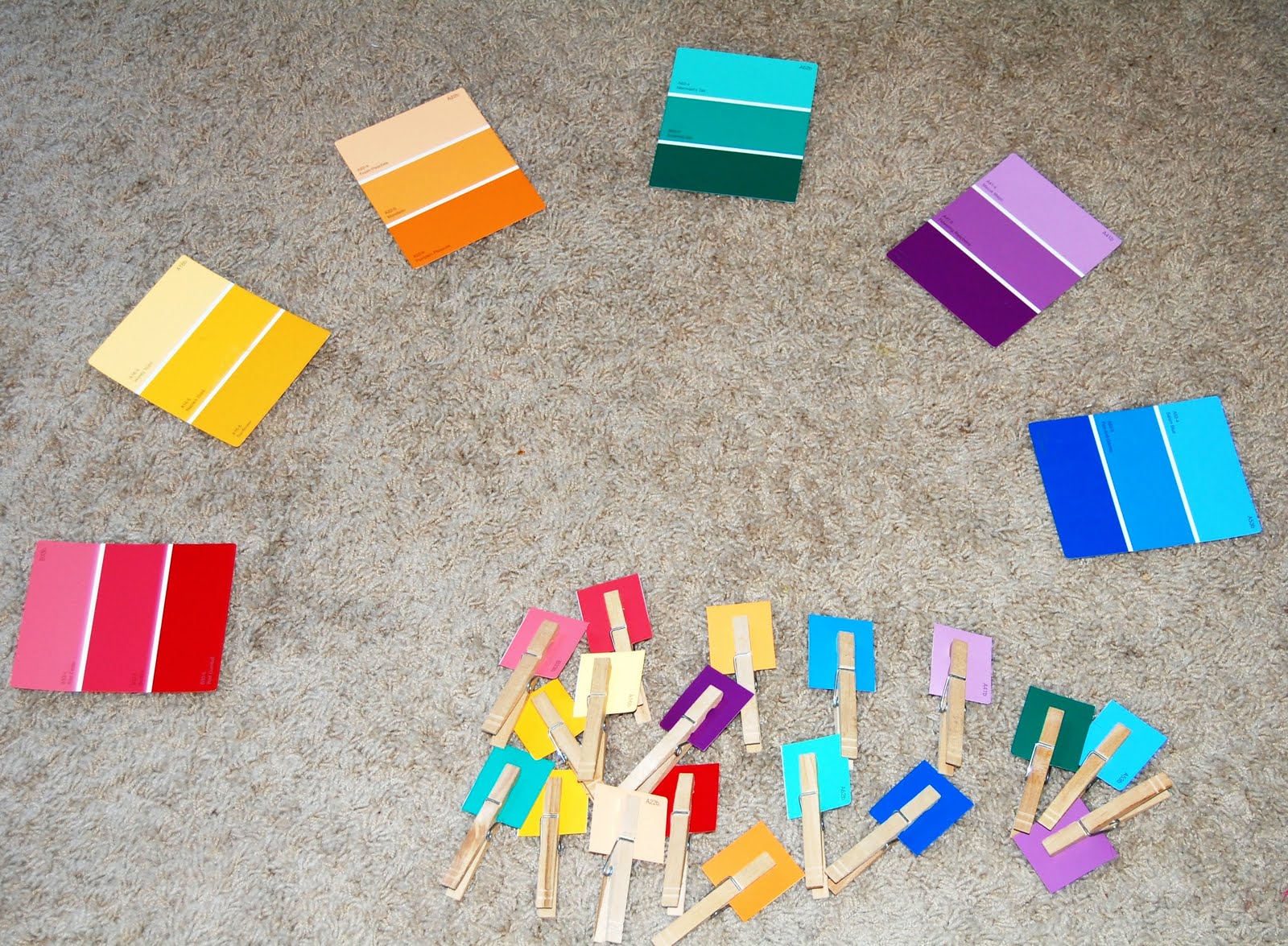 HeyDay Living Paint Chips!