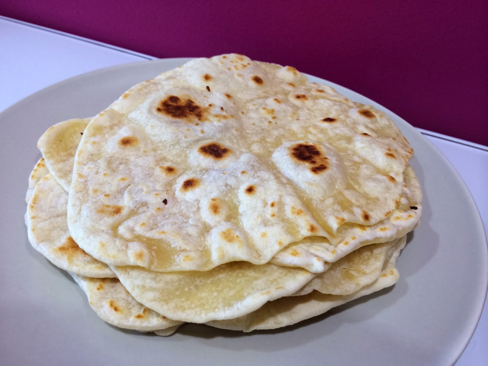 Dulce Muffin Tortillas de trigo