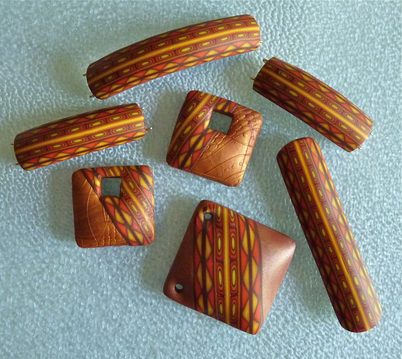 Knightwork Playing with Clay Polymer Clay Border Canes and Beads