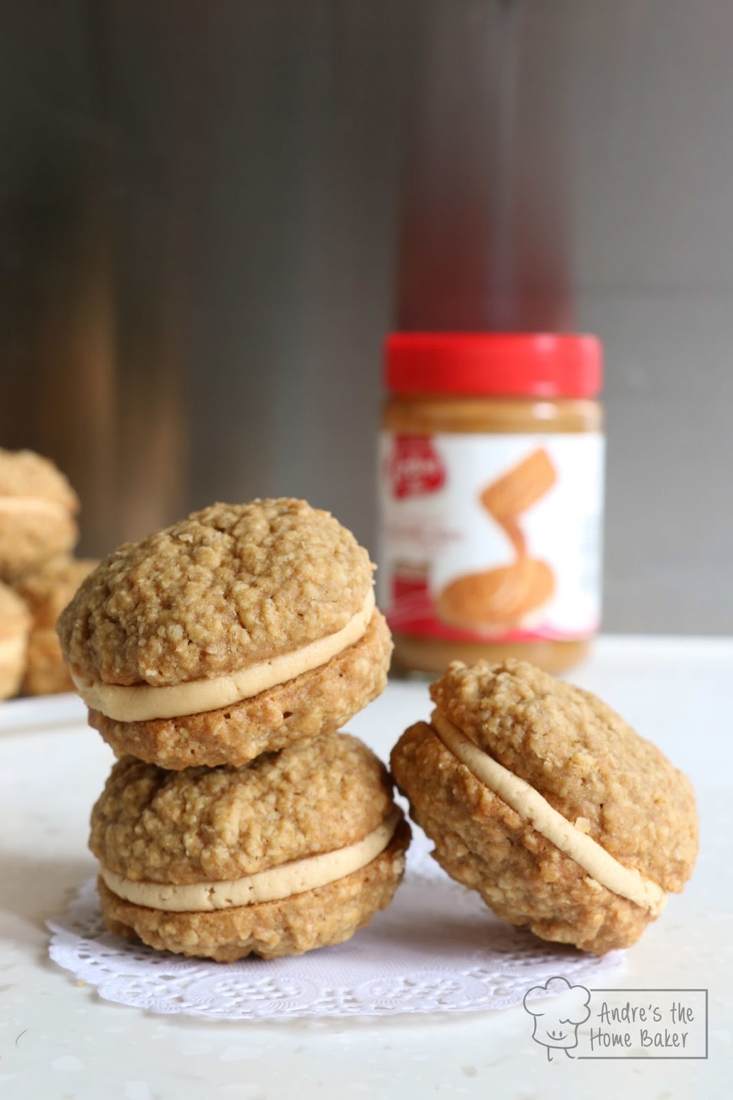 ♥ Biscoff Oatmeal Cookie Sandwiches ♥ Andre's the Home Baker