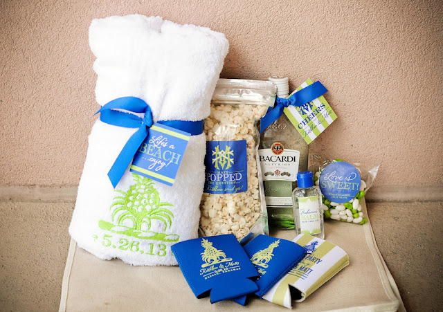 Pineapple Wedding Welcome Bag