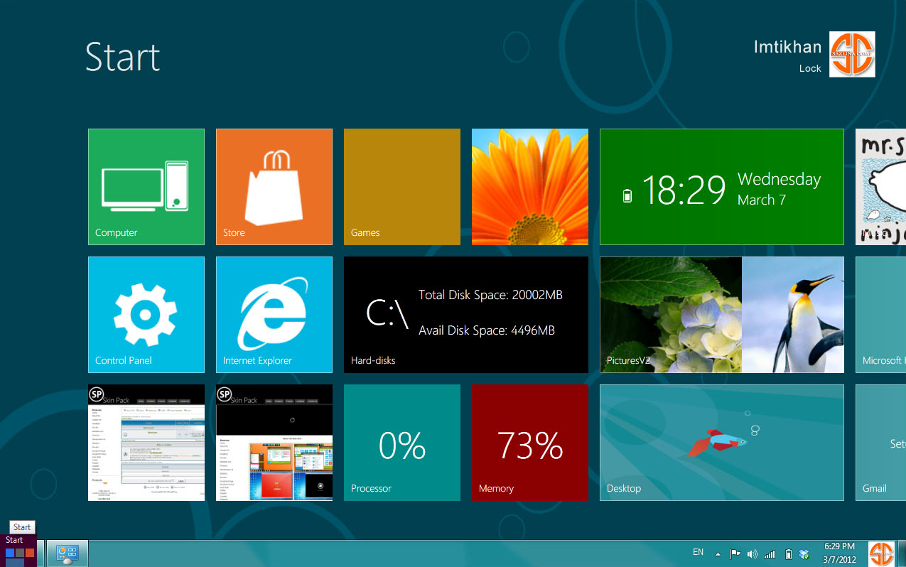 Windows 8 Skin Pack 12 For Windows 7