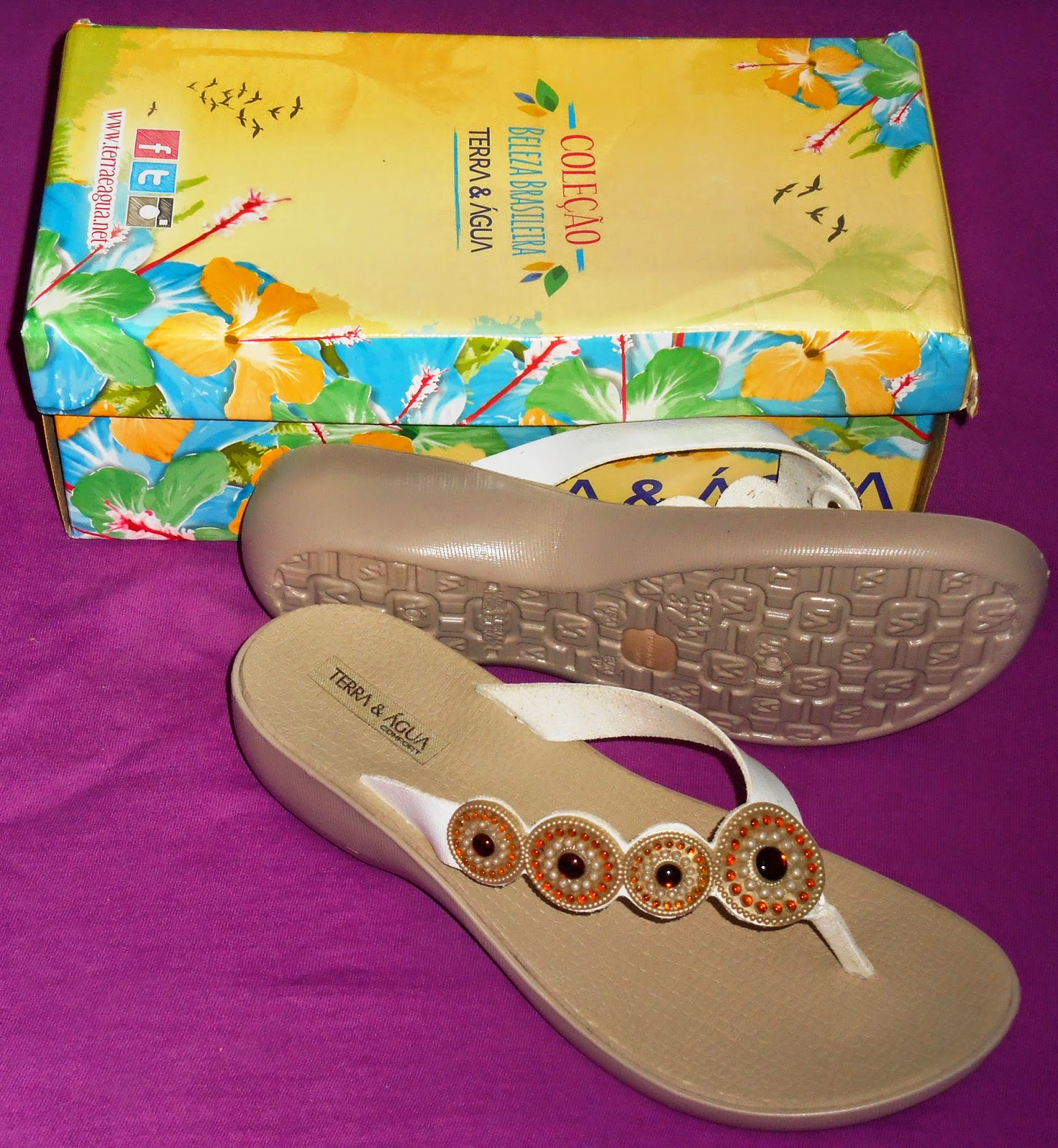 sandalias terra & agua comfort