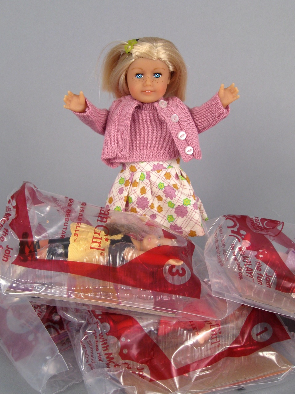 American Girl 2009 Happy Meal Toys Full Set 