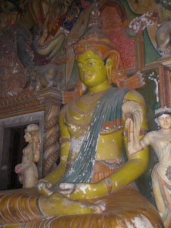 Le temple de Dickwella au Sri Lanka