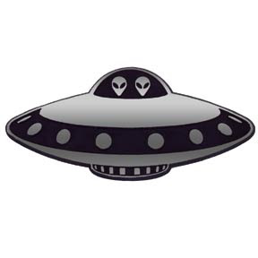 a cartoon spaceship