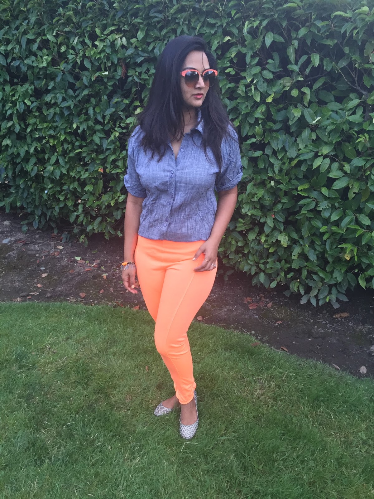 How to style a Button down Shirt Ananya Tales