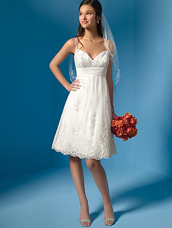 Romantic Short Beach Wedding Dresses Style Captivating short wedding dress