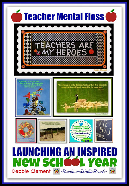 Teacher Mental Floss: Launching an Inspired New School Year {Pep Rally with Debbie Clement}