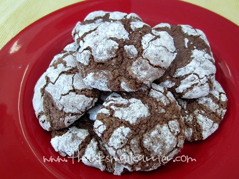 chocolate crinkle cookie recipe