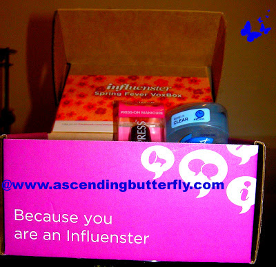 Influenster Spring Fever 2013 VoxBox, beauty, Secret Outlast Clear Gel Antiperspirant, NYC New York Color Applelicious Glossy, Broadway Nails imPRESS Press-on Manicure, OSIS Rough Rubber, Tastykake Kandy Bar Kakes