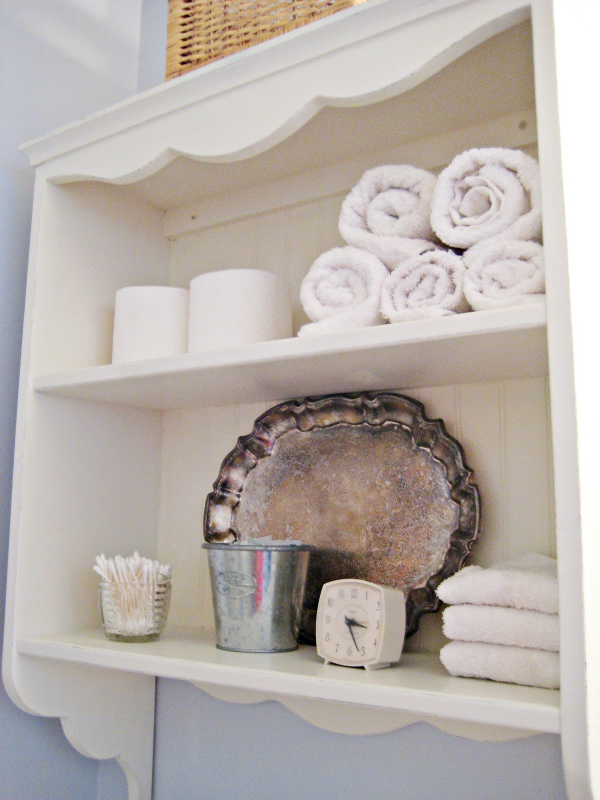 Happy At Home Adding Storage To A Small Bathroom