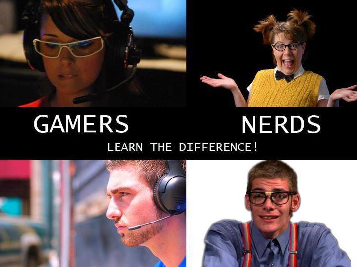 nerdy gamer