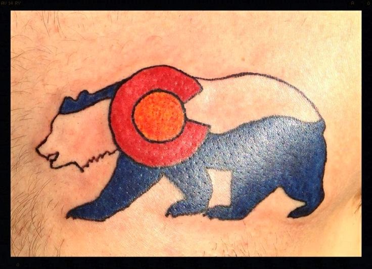 colorado california bear flag tattoo bear flag museum