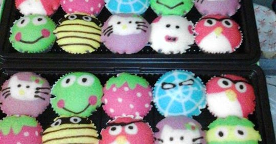 Resep Bolu Kukus Fancy Bergambar Abjad Kartun