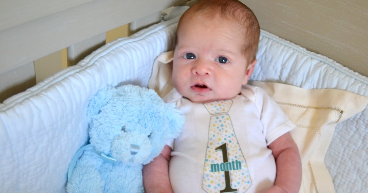 Our Forever Happy 1 Month Baby Boy!