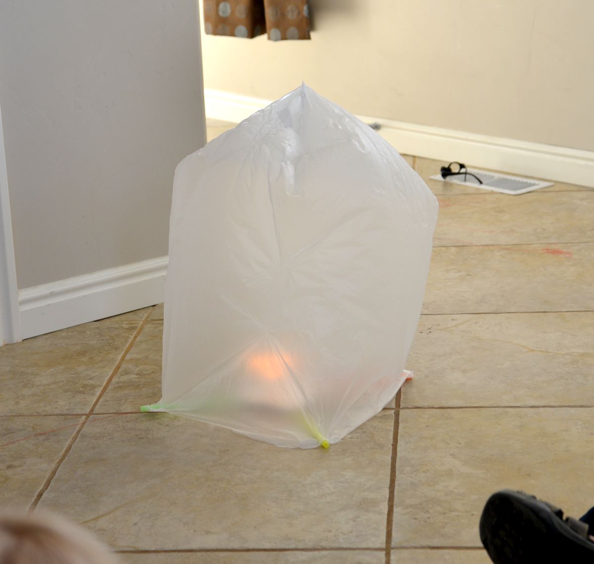 A school of fish Plastic Bag Hot Air Balloon