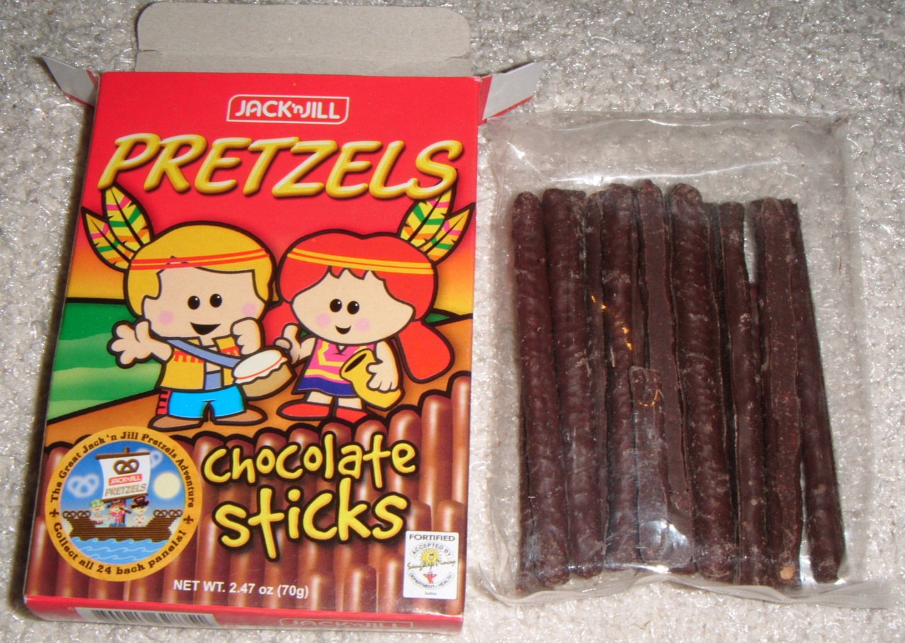 FOODSTUFF FINDS Jack N Jill Pretzels Chocolate Sticks (Pinoy Foods