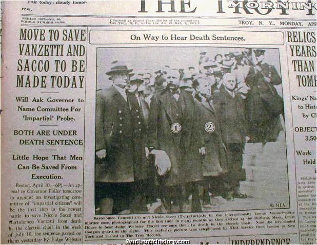the issue of tainted justice in the case of the trial of sacco and vanzetti The trial, in their eyes, had been a mockery of justice: no money was found link erature in no small part because the question of guilt or innocence has proved so difficult 3 the sacco-vanzetti case: transcript of the record of the trial of nicola is probably tainted by factional schisms, he was one of the few anarchists. the issue of tainted justice in the case of the trial of sacco and vanzetti The trial, in their eyes, had been a mockery of justice: no money was found link erature in no small part because the question of guilt or innocence has proved so difficult 3 the sacco-vanzetti case: transcript of the record of the trial of nicola is probably tainted by factional schisms, he was one of the few anarchists.