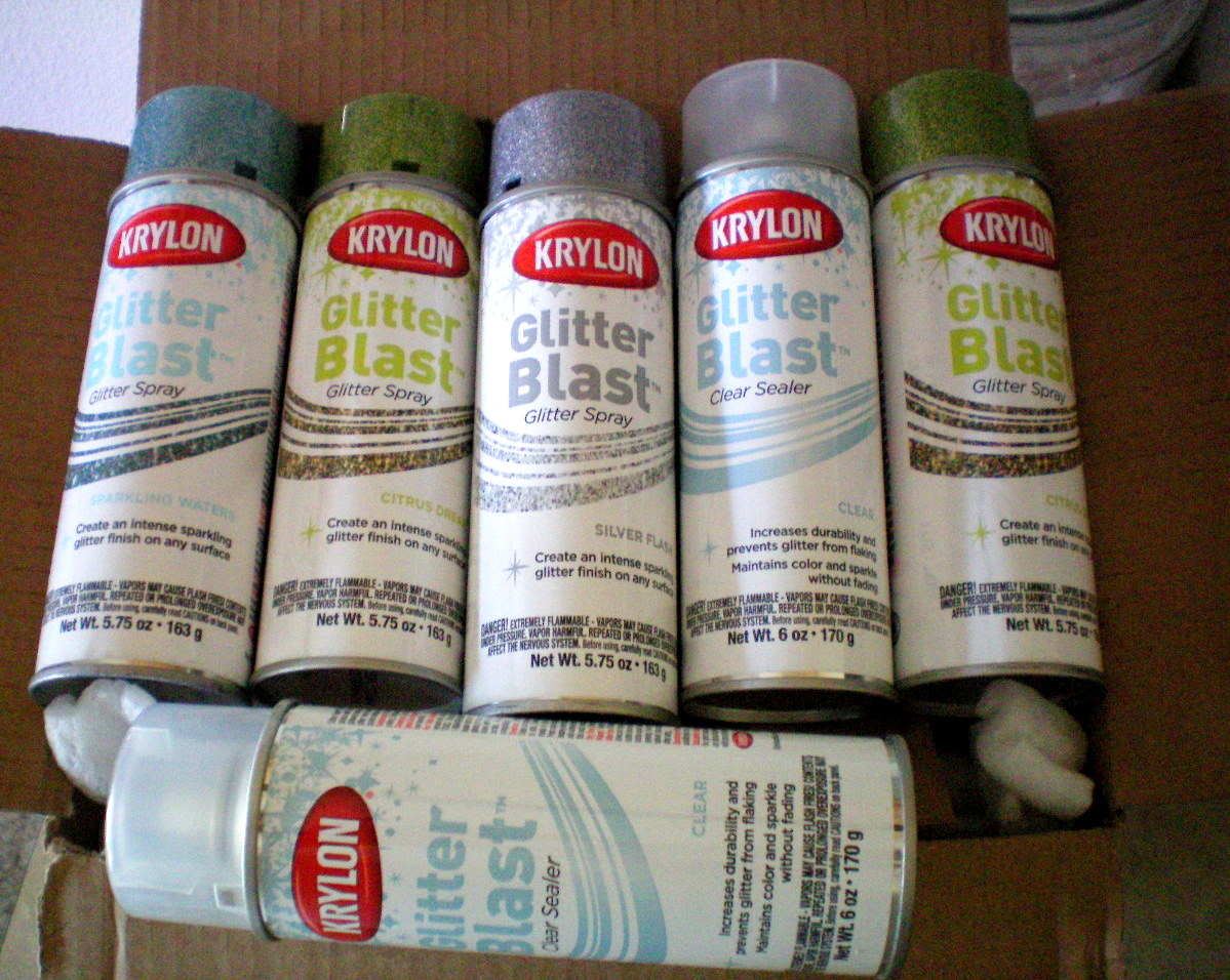 Krylon Glitter Blast Spray Paint - Diamond Dust, 5.75 oz can