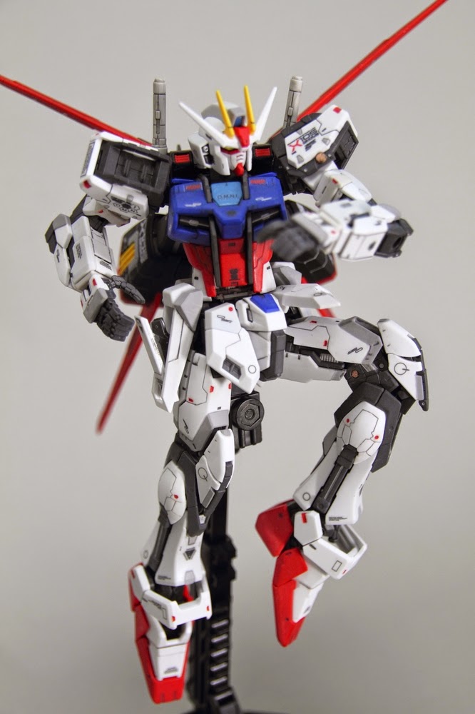 RG 1/144 Aile Strike Gundam Custom Build