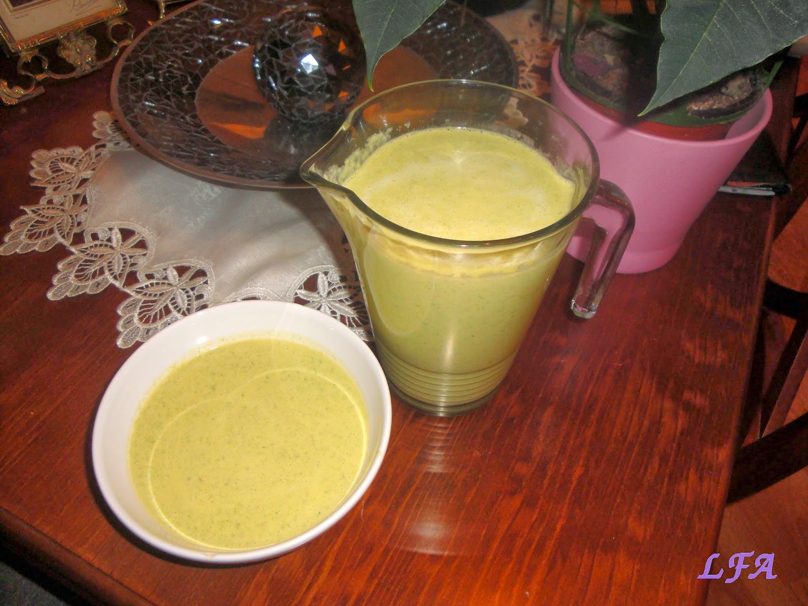 Gazpacho de espárragos Gazpacho de espárragos