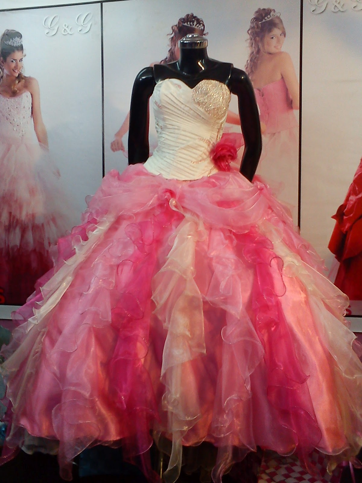 Vestidos de 15 años -alquiler