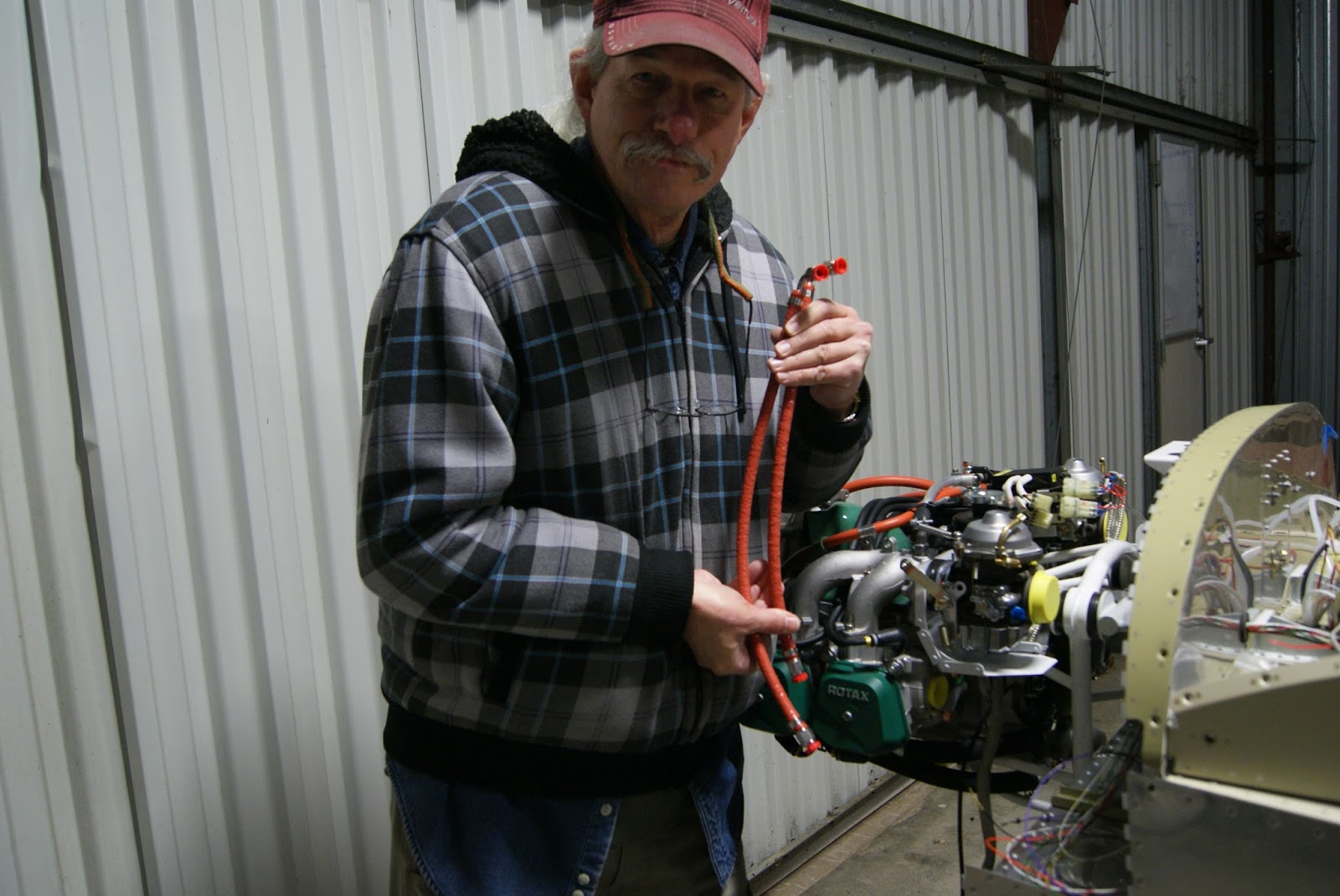 DOG Aviation John's RV12 Blog Instillation Of Aircraft Specialty Teflon Fuel Lines Begins