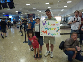 Waiting for megan at the airport