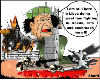 World Wide Cartoons  QADDAFI+STILL+IN+LIBYA