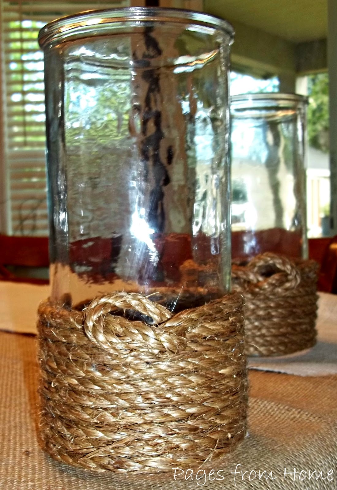 Pages from Home Sisal Knot Vase