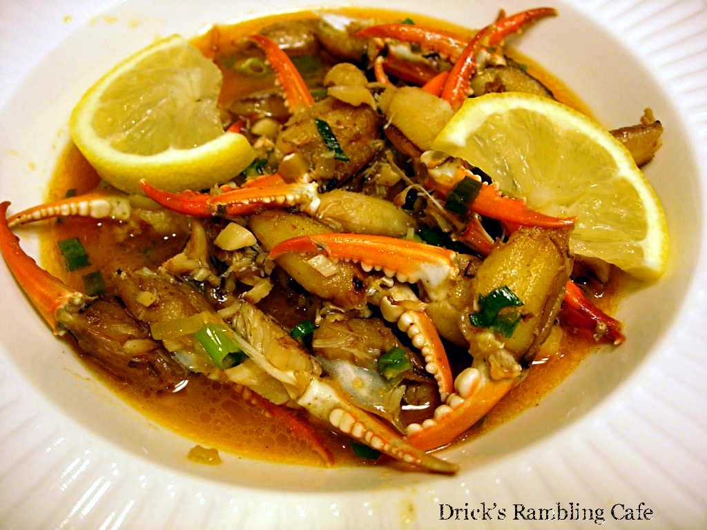 Crab Claw Bordelaise Drick's Rambling Cafe