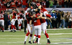 Falcons beat the Seattle Seahawks