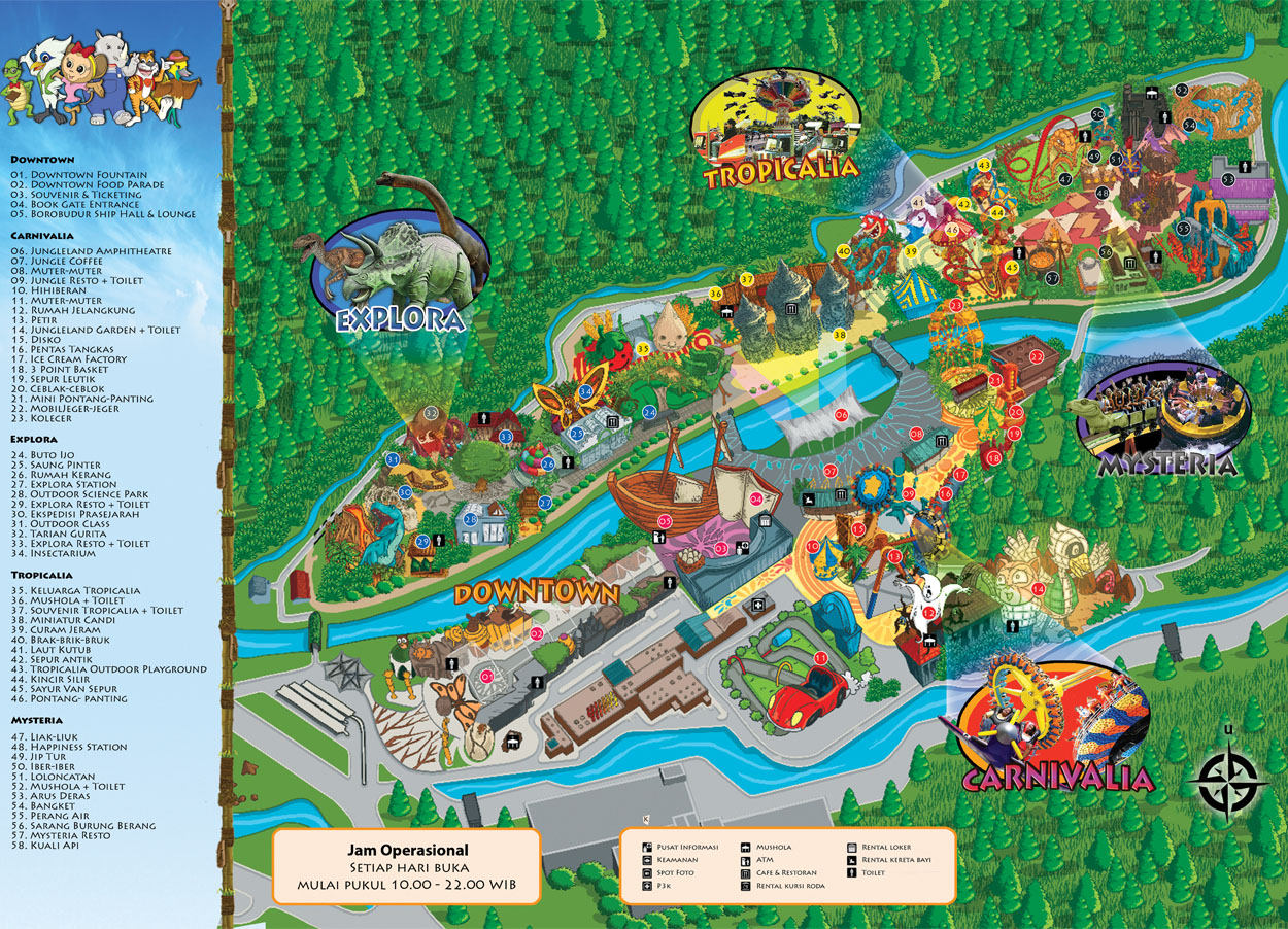 FS' world of words Jungle Land Adventure Theme Park Sentul Nirwana