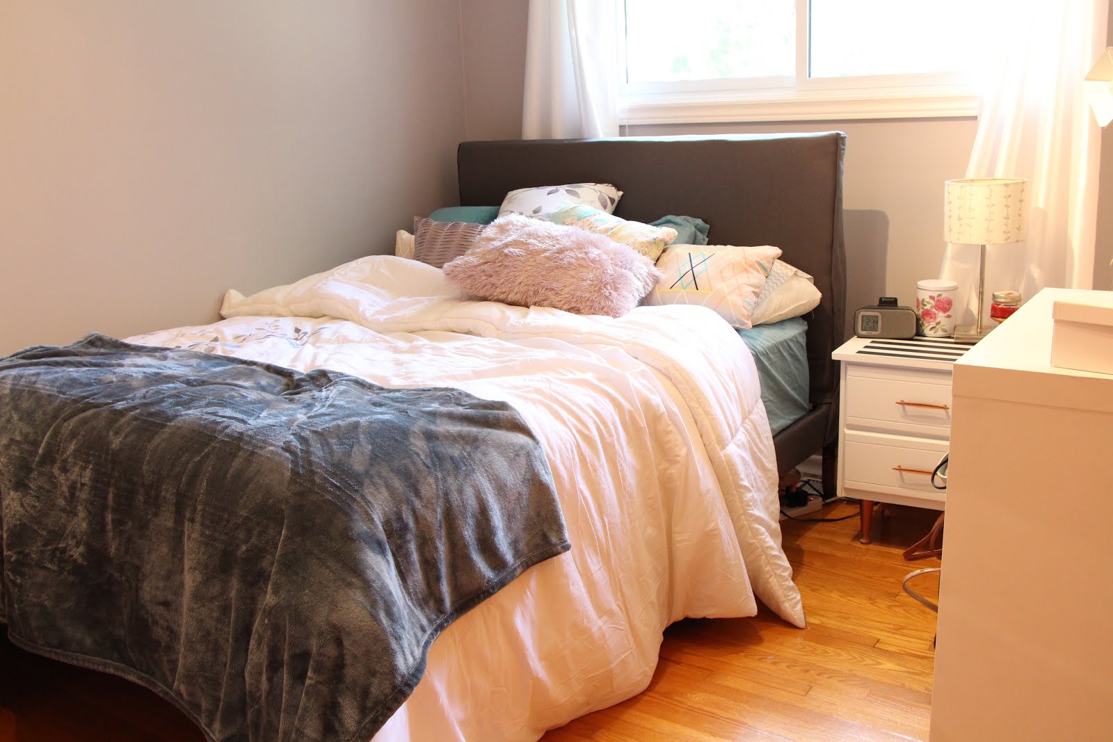 Leather and Lace DIY Upholstered Bed Ikea Fjellse Hack