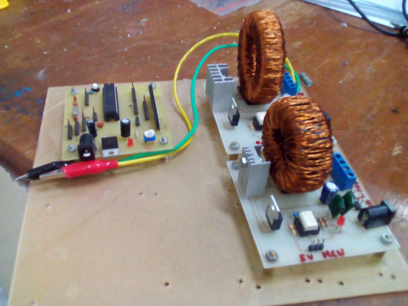 . Membuat Rangkaian Alat Buck Converter dan Boost Converter