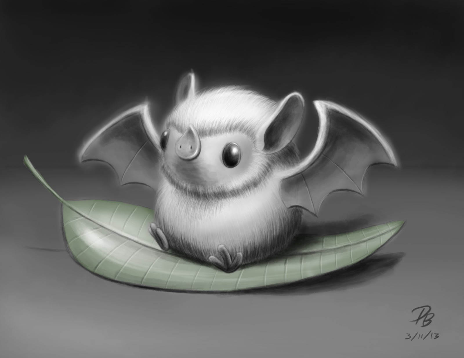The Dude in Navy Blue: Honduran White Bat