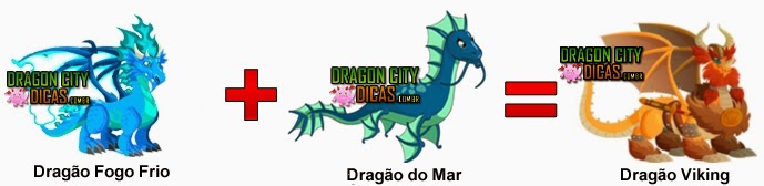 Cruzamentos para fazer o Dragão Viking Cruzamentos para fazer o Dragão Viking