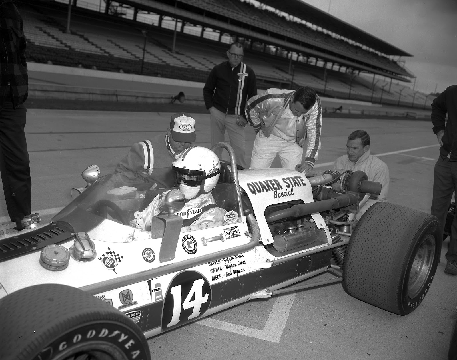 Jeff's Indy Talk Indy 500 Driver of the Day Jigger Sirois