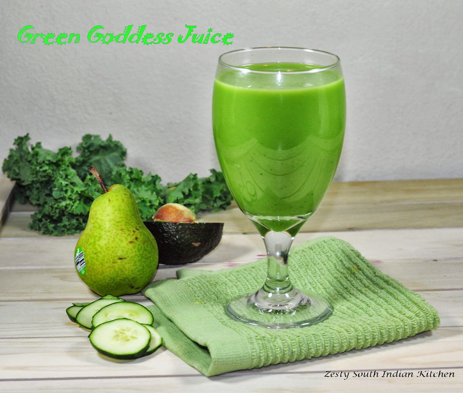 Green Goddess Juice Healthy Detox/ Diabetic friendly Zesty South
