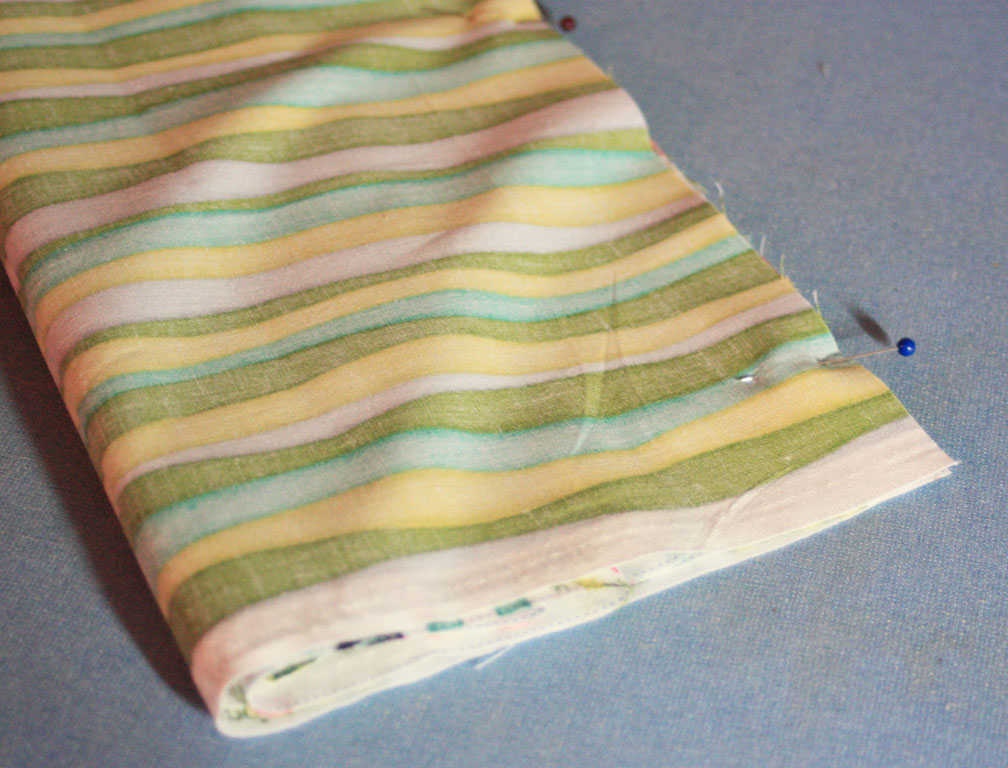 Sew in Love {with Fabric} Pillowcase to Drawstring Bag Tutorial