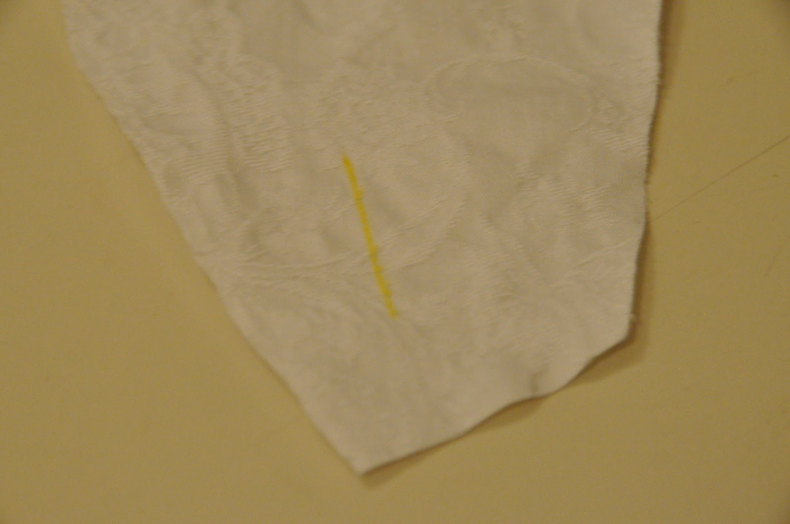 sew * seamrip * repeat Yellow Chalk, White Fabric A little of what