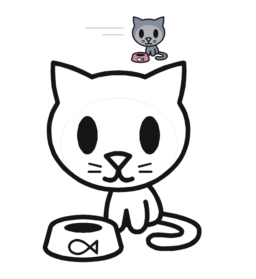 Cute Baby Cats - Coloring Pages Animal Pictures