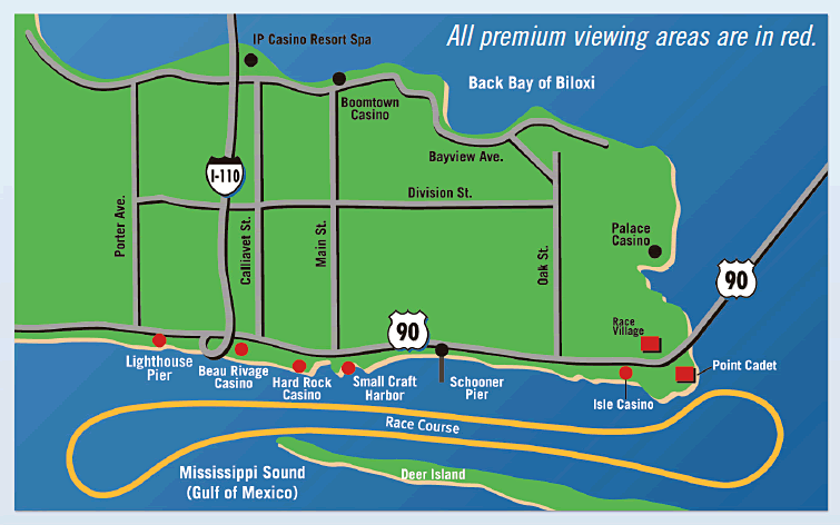 See the race course map below. boat race course map. See the race course map below.