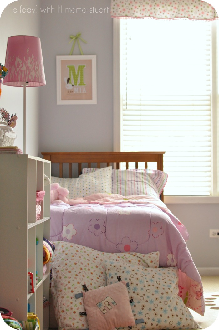 A With Lil Mama Stuart Monogram Print To Decorate